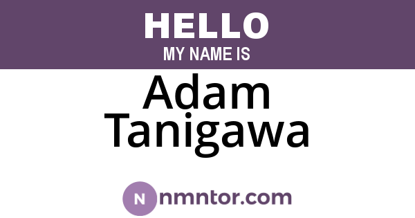 Adam Tanigawa