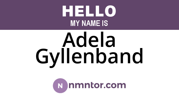 Adela Gyllenband