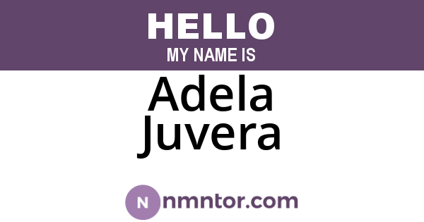 Adela Juvera