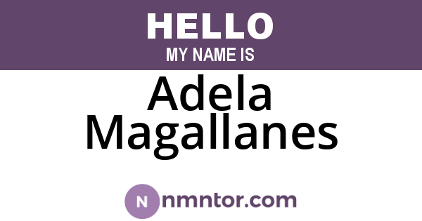 Adela Magallanes