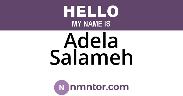 Adela Salameh