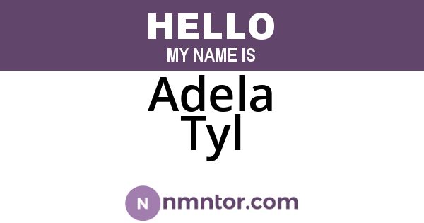 Adela Tyl