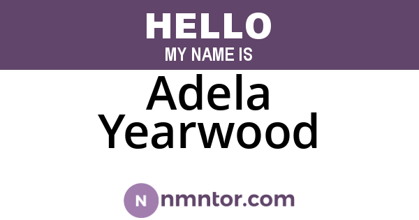 Adela Yearwood