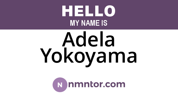 Adela Yokoyama