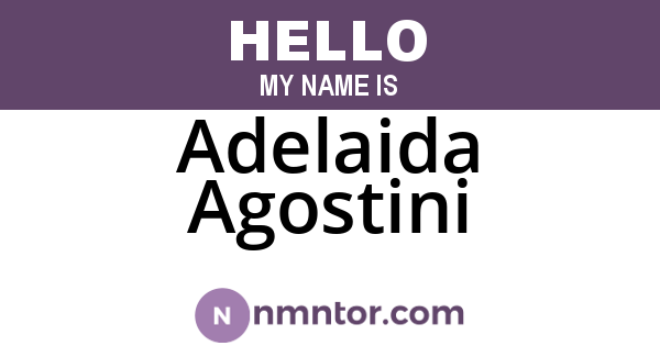 Adelaida Agostini