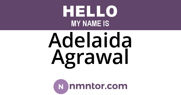 Adelaida Agrawal