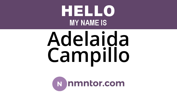 Adelaida Campillo