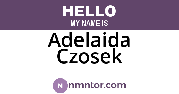 Adelaida Czosek