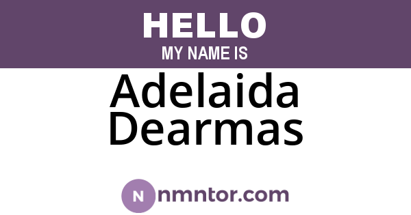 Adelaida Dearmas