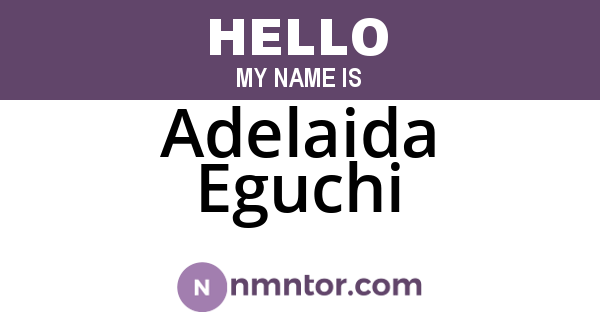 Adelaida Eguchi