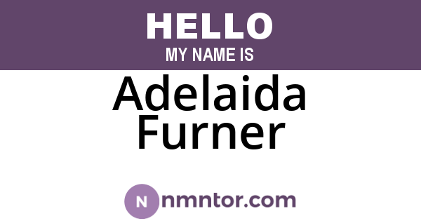 Adelaida Furner