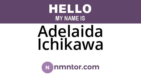 Adelaida Ichikawa