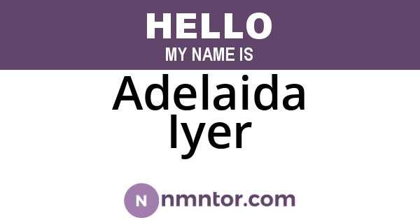 Adelaida Iyer