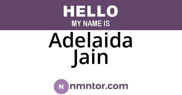 Adelaida Jain