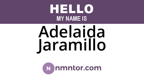 Adelaida Jaramillo