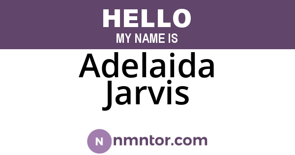 Adelaida Jarvis