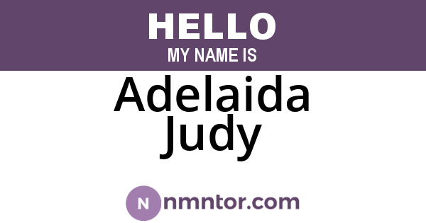 Adelaida Judy