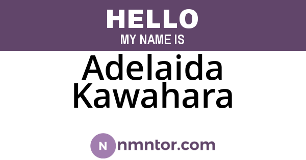 Adelaida Kawahara