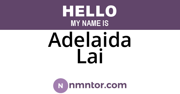 Adelaida Lai