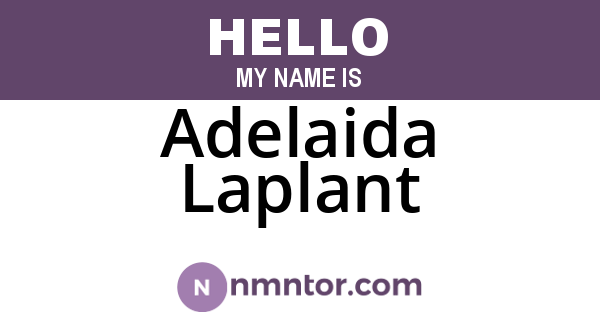Adelaida Laplant