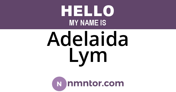 Adelaida Lym