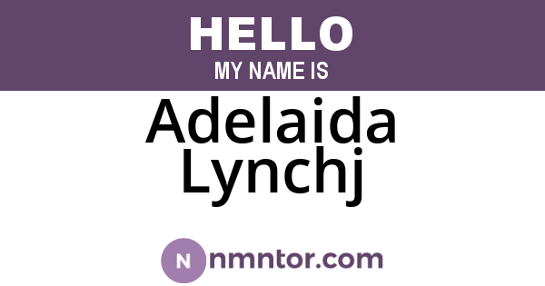 Adelaida Lynchj