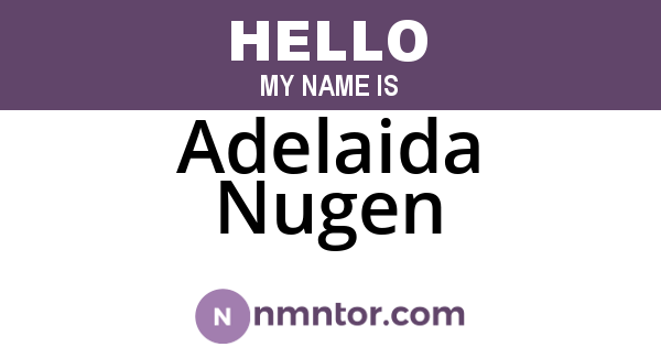 Adelaida Nugen