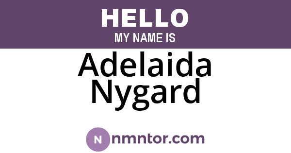 Adelaida Nygard