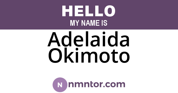 Adelaida Okimoto