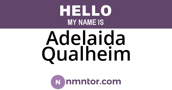 Adelaida Qualheim