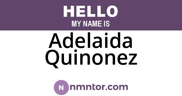 Adelaida Quinonez