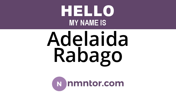 Adelaida Rabago