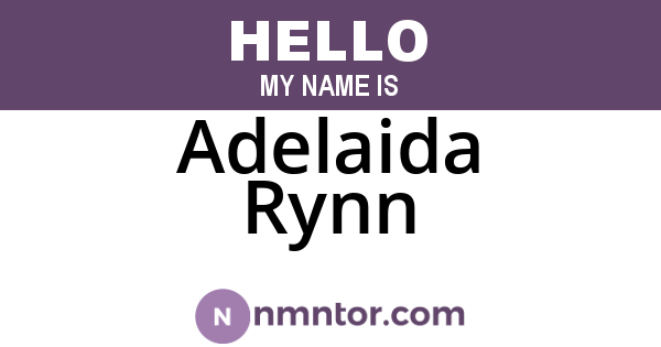 Adelaida Rynn