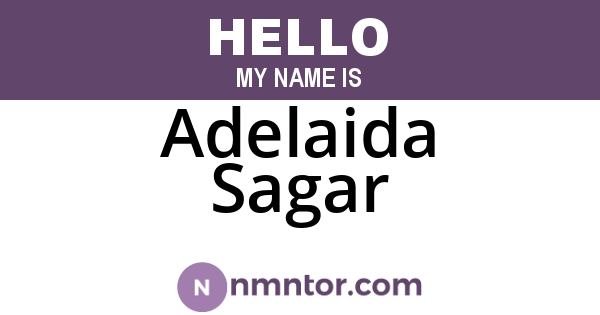 Adelaida Sagar