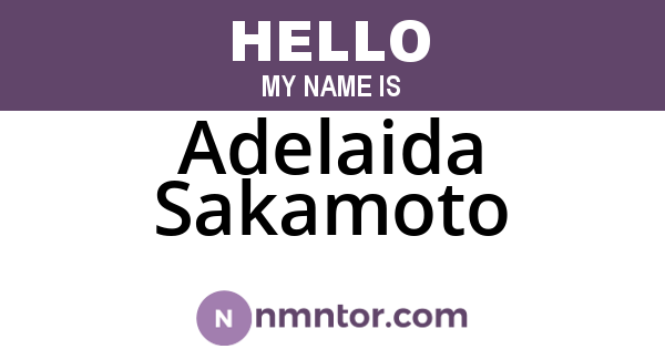 Adelaida Sakamoto