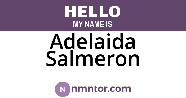 Adelaida Salmeron