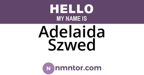 Adelaida Szwed