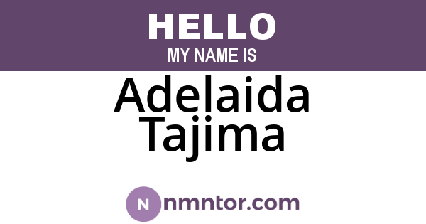 Adelaida Tajima