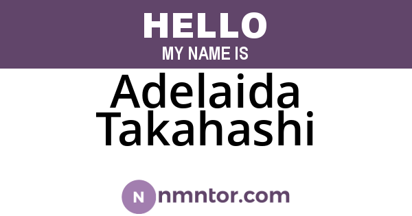 Adelaida Takahashi