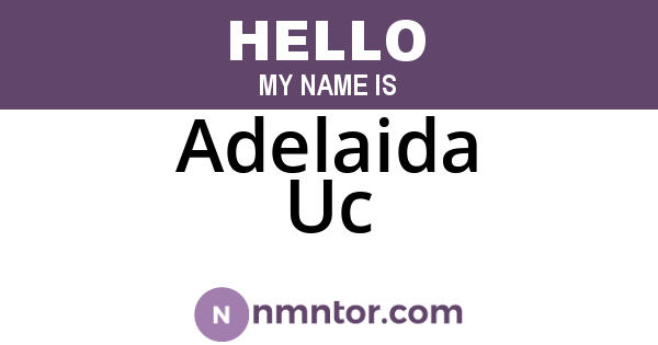 Adelaida Uc