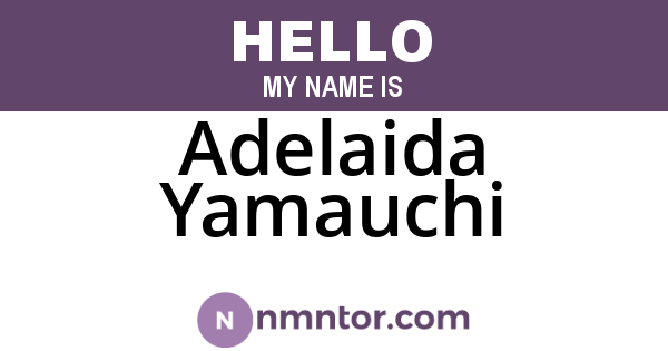 Adelaida Yamauchi