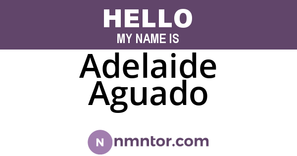 Adelaide Aguado