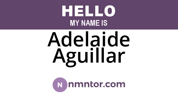 Adelaide Aguillar