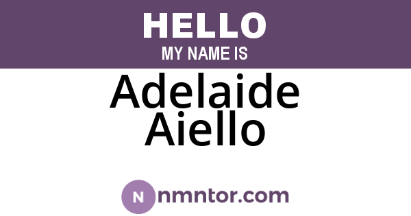Adelaide Aiello