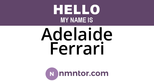 Adelaide Ferrari