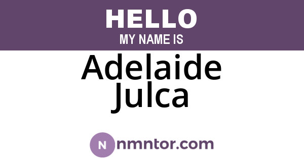 Adelaide Julca
