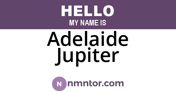 Adelaide Jupiter