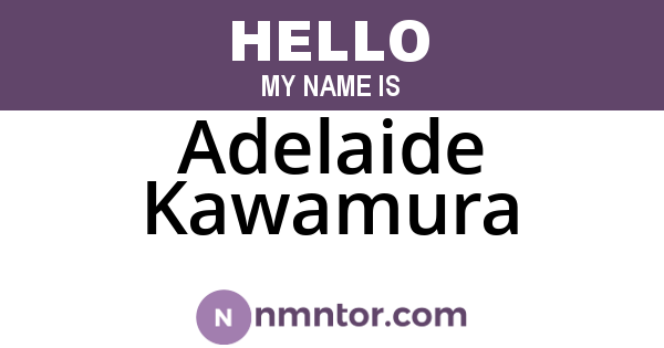 Adelaide Kawamura