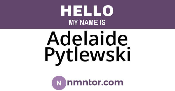 Adelaide Pytlewski