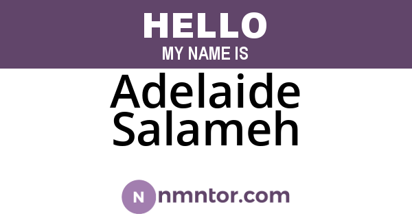 Adelaide Salameh